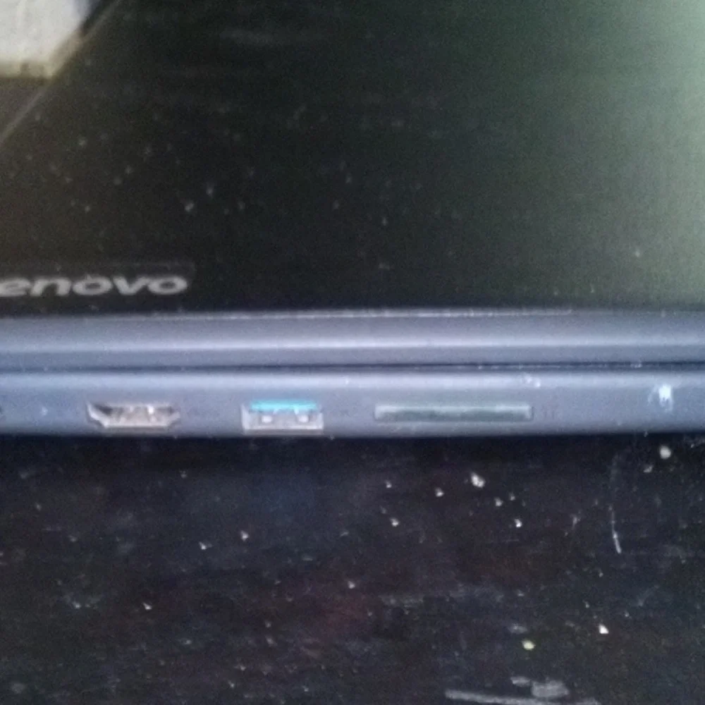 Lenovo Black Laptop Sleek Design High Performance
